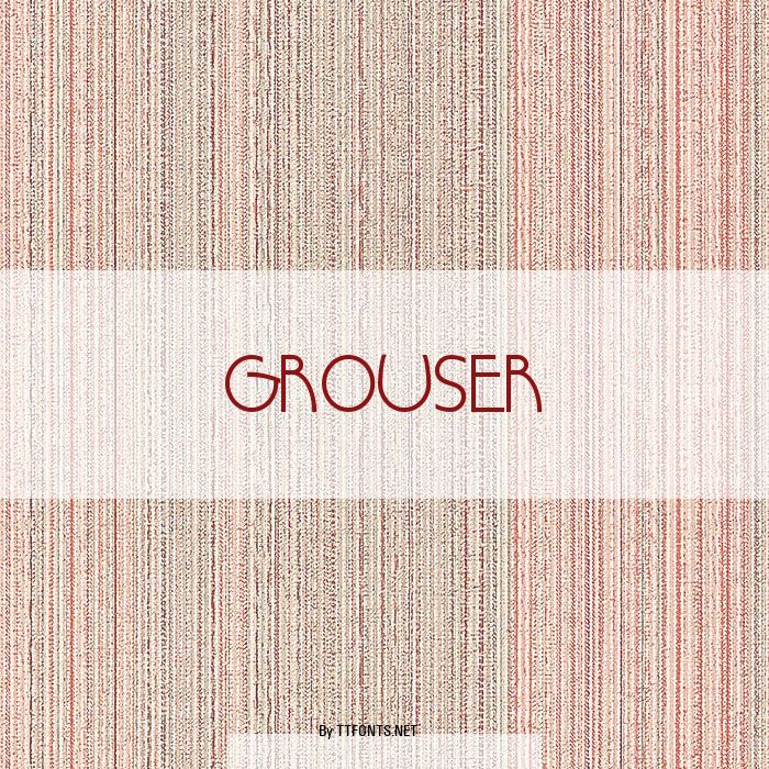 Grouser example