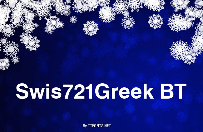 Swis721Greek BT example