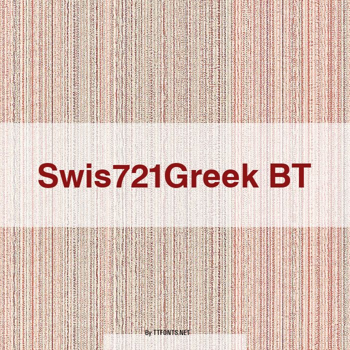 Swis721Greek BT example
