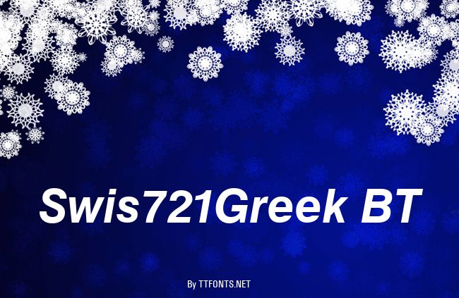Swis721Greek BT example