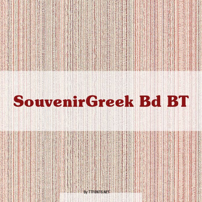 SouvenirGreek Bd BT example