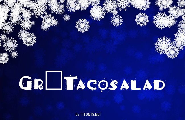 Gr-Tacosalad example