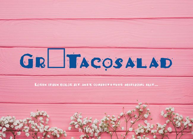 Gr-Tacosalad example