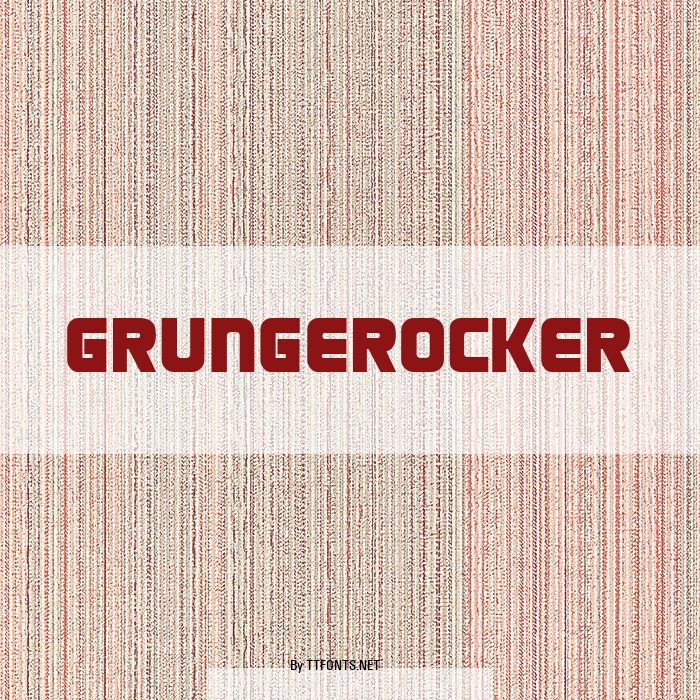 Grungerocker example