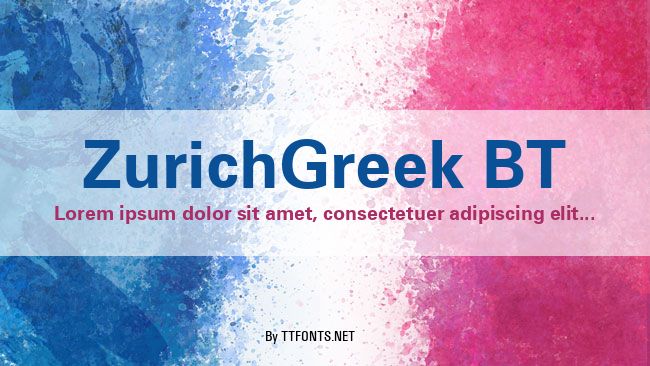 ZurichGreek BT example