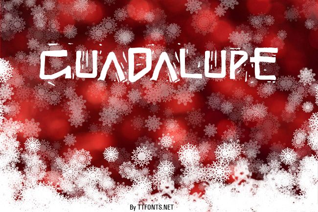 Guadalupe example