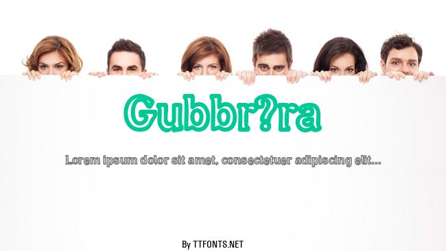 Gubbr?ra example