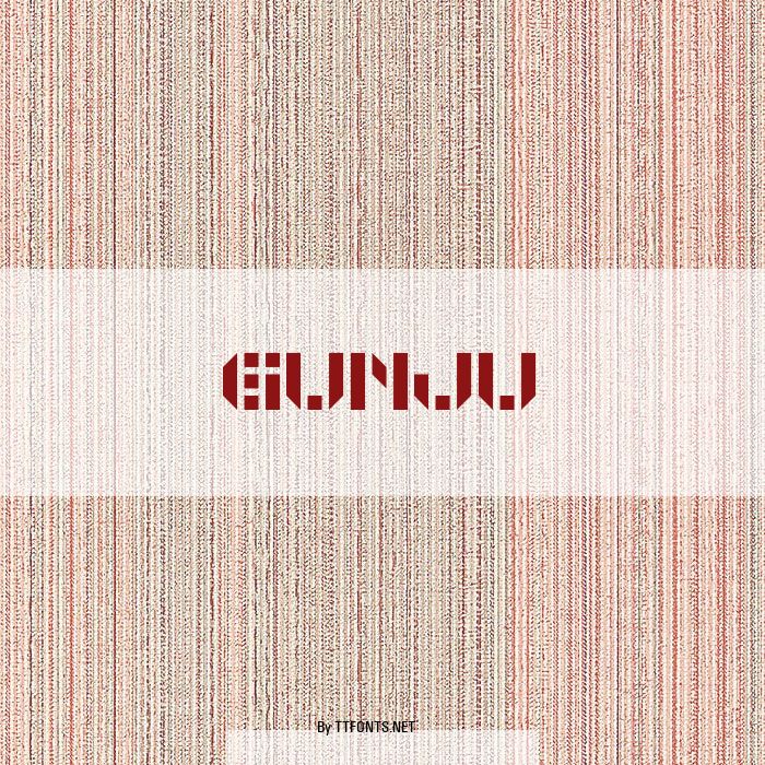 GUNJU example