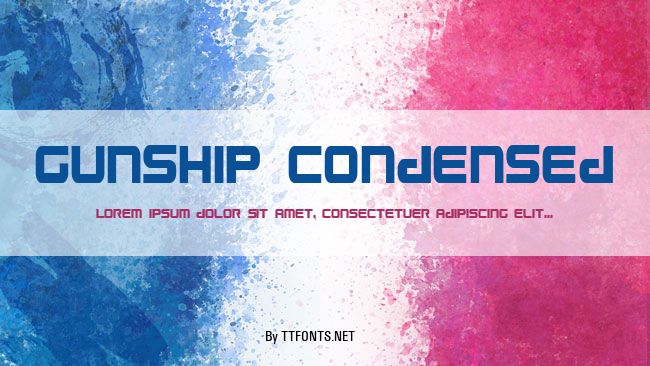 Gunship Condensed example