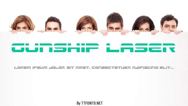Gunship Laser example