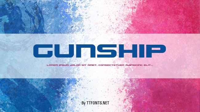 Gunship example