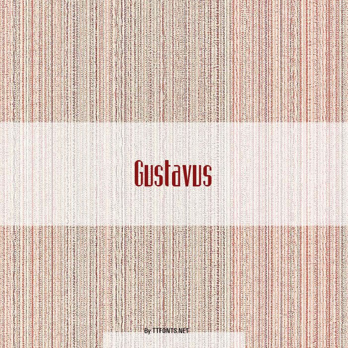 Gustavus example