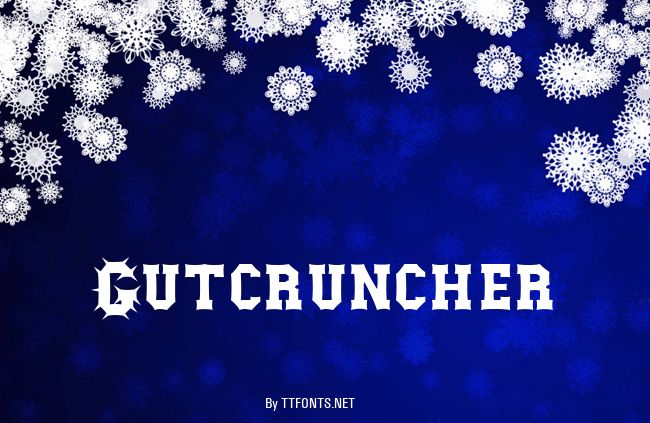 Gutcruncher example