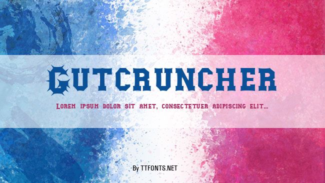 Gutcruncher example