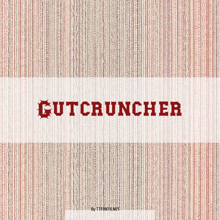 Gutcruncher example
