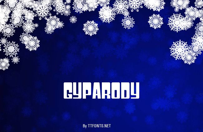 Gyparody example