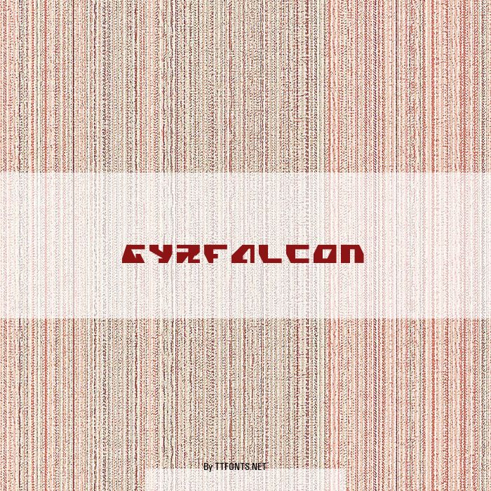 Gyrfalcon example