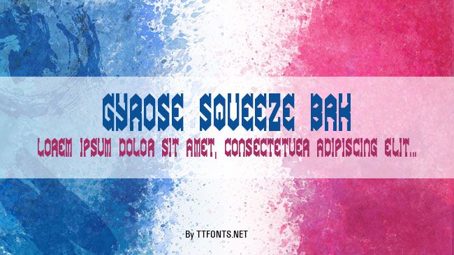 Gyrose Squeeze BRK example