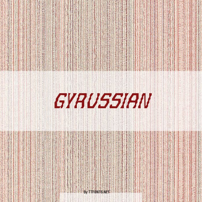 Gyrussian example