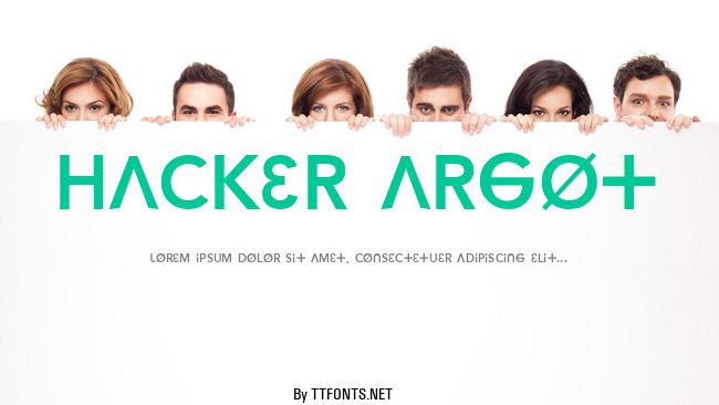 Hacker Argot example