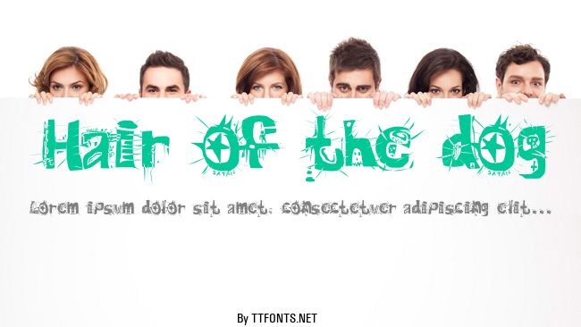 Hair of the dog example