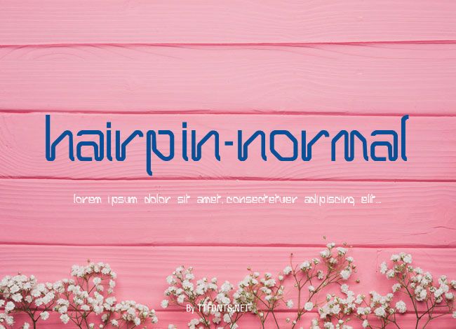 Hairpin-Normal example