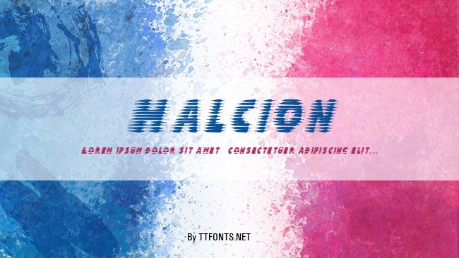 Halcion example