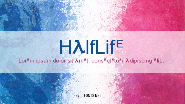 HalfLife example