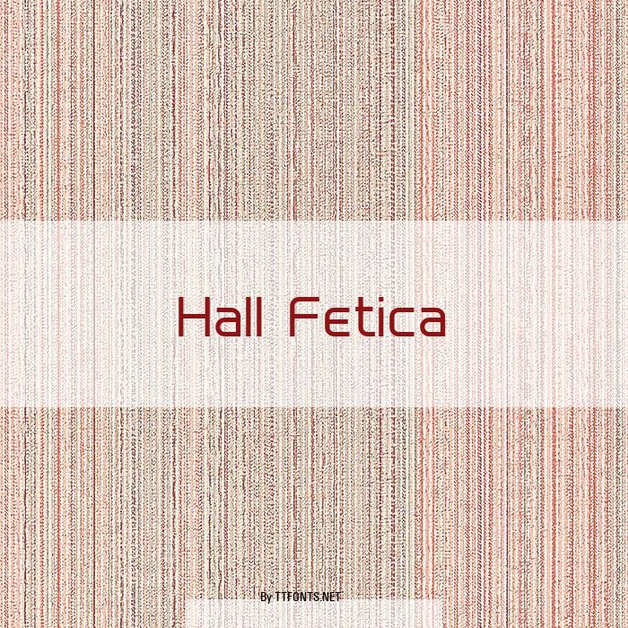 Hall Fetica example