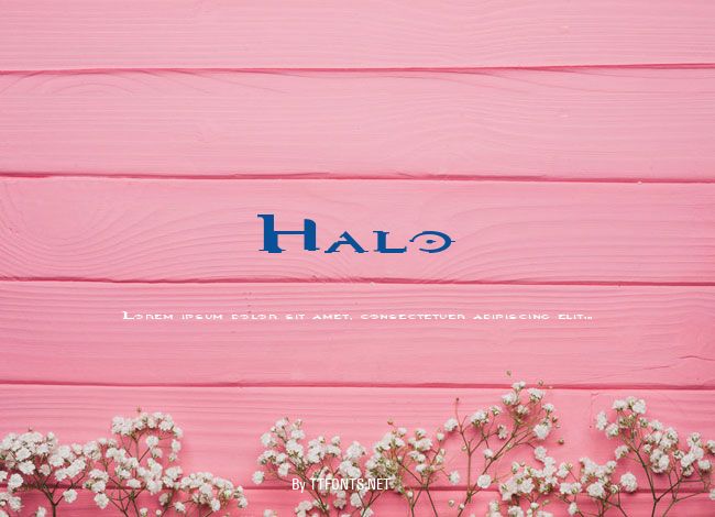 Halo example