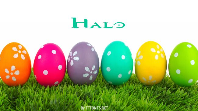 Halo example