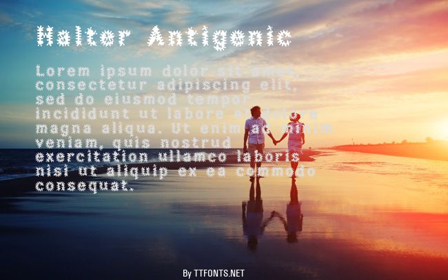 Halter Antigenic example