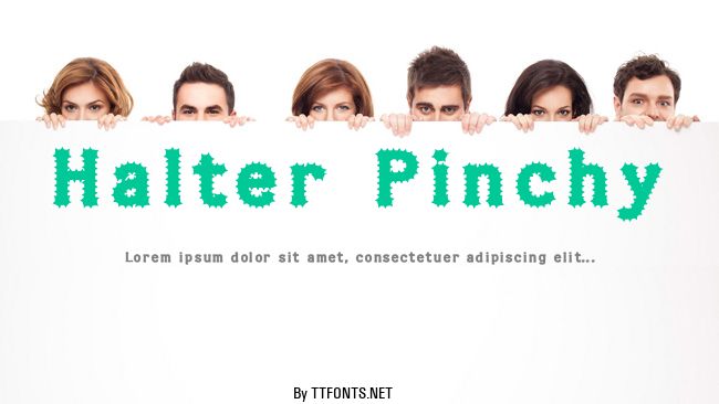 Halter Pinchy example