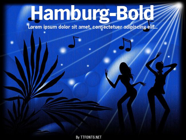 Hamburg-Bold example