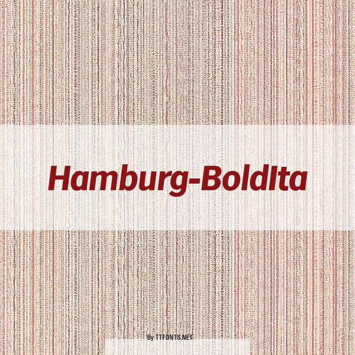 Hamburg-BoldIta example