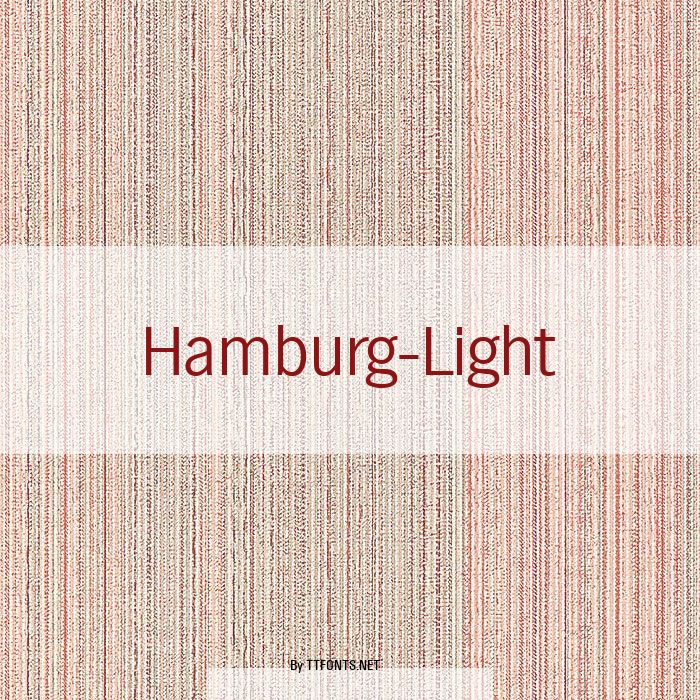 Hamburg-Light example