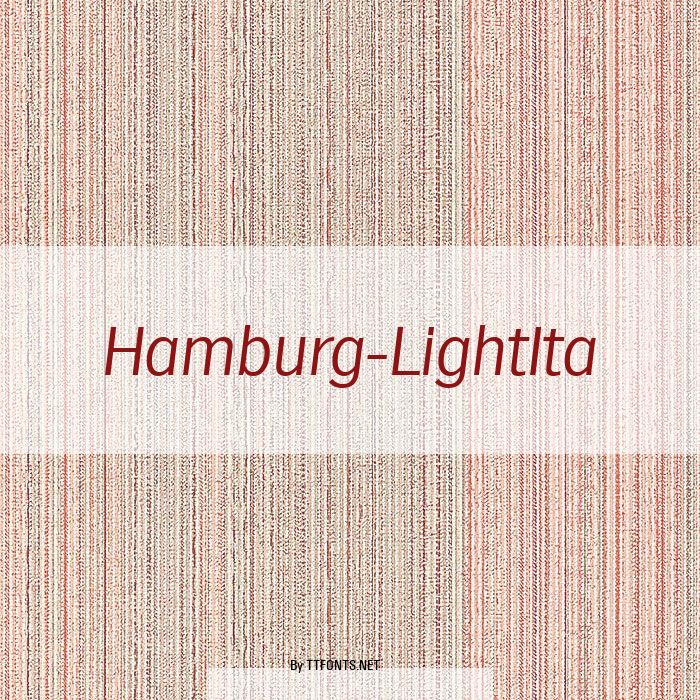 Hamburg-LightIta example
