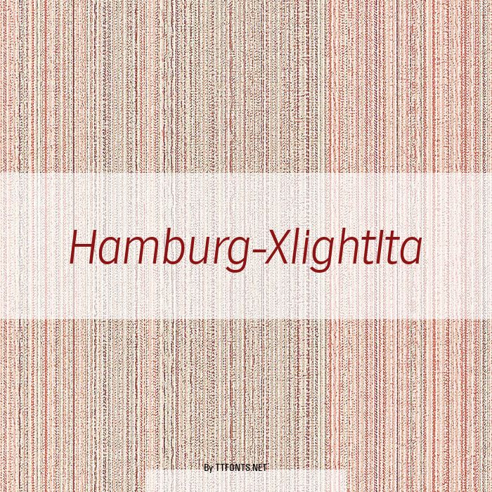 Hamburg-XlightIta example