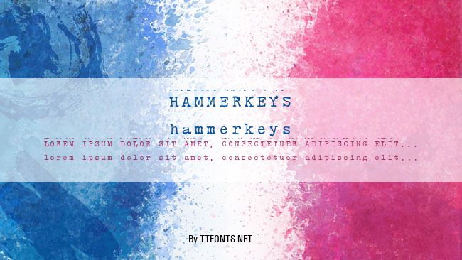 HammerKeys example