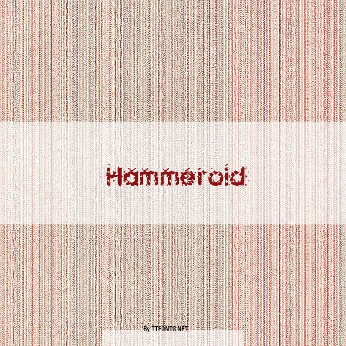Hammeroid example