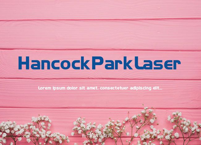 HancockParkLaser example