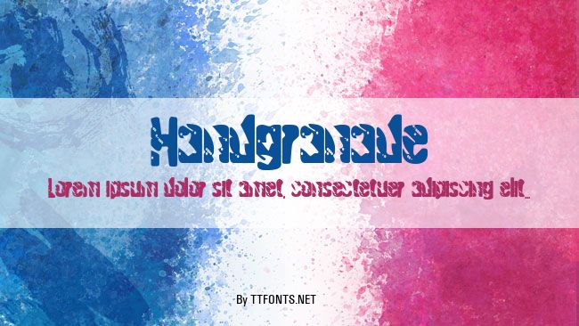 Handgranade example