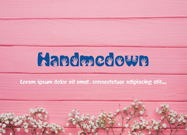 Handmedown example