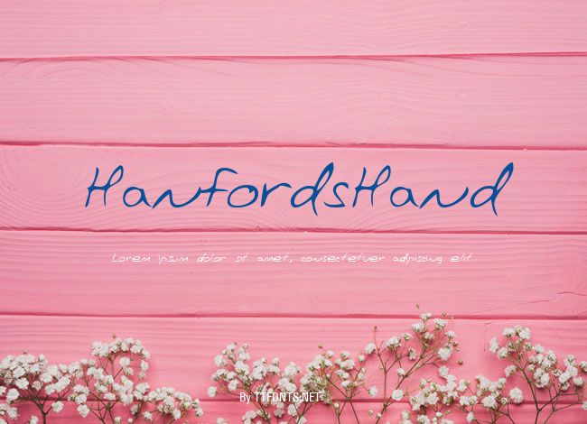 HanfordsHand example