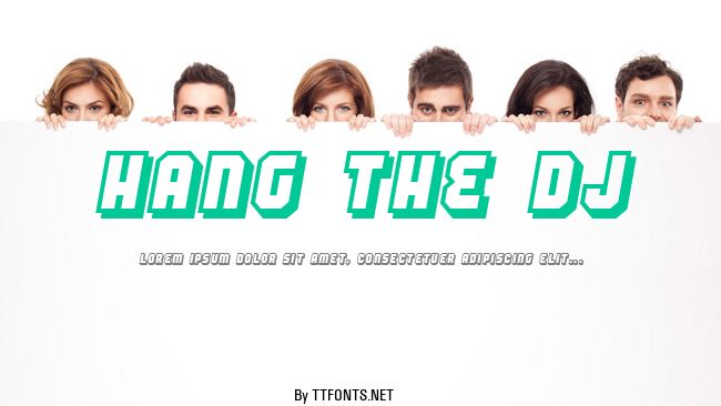 Hang the DJ example