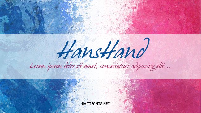 HansHand example