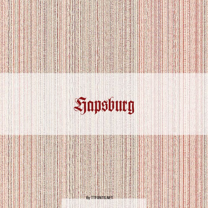 Hapsburg example