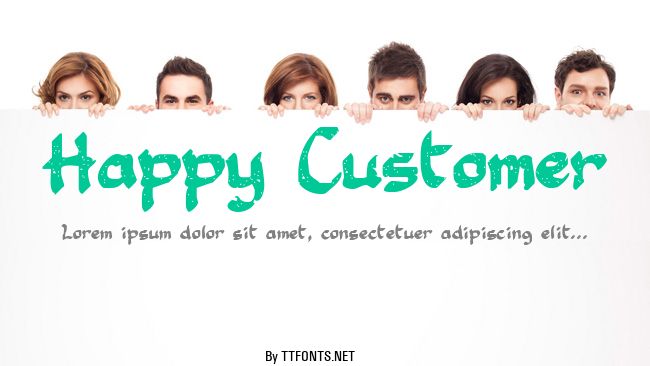 Happy Customer example