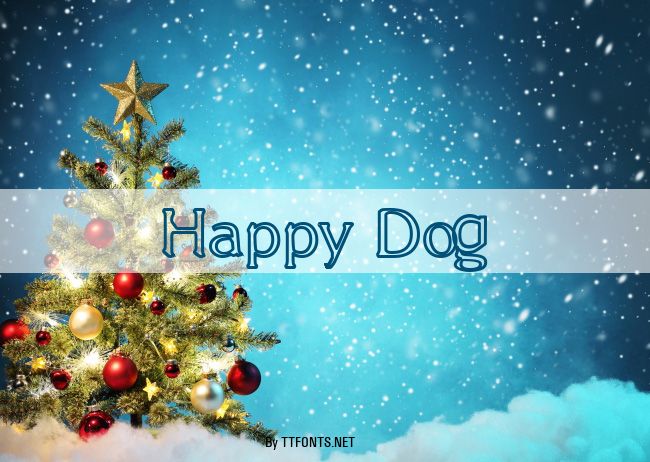 Happy Dog example