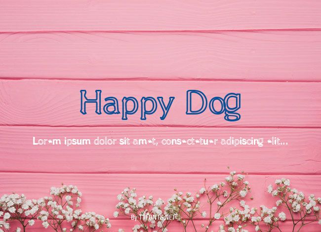 Happy Dog example